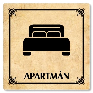 Apartmán, 100x100mm, pergamen, Nebraska